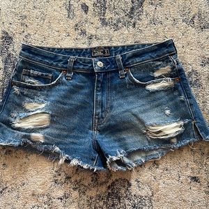 Abercrombie and Fitch lowrise shorts